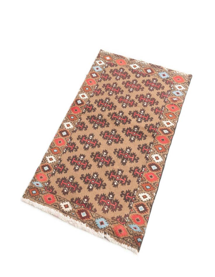 Detail image of  2' 7 x 4' Hamedan Rug