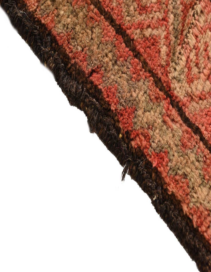 Detail image of  4' 2 x 6' 4  Hand Knotted Hamedan Persian Wool Rug