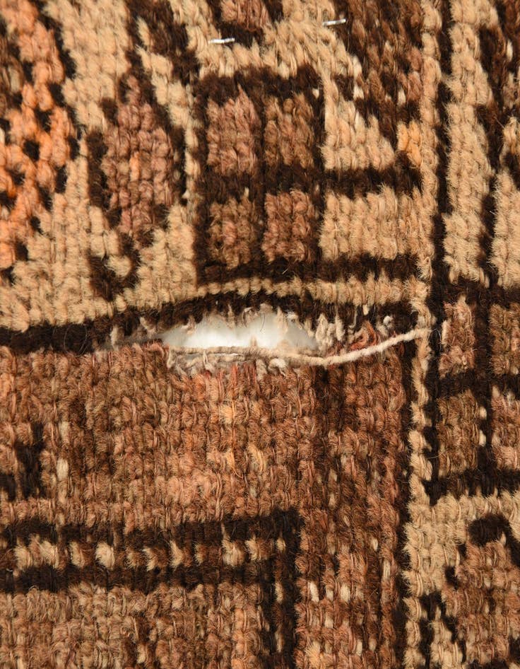 Detail image of  3' 4 x 5' 7  Hand Knotted Hamedan Persian Wool Rug