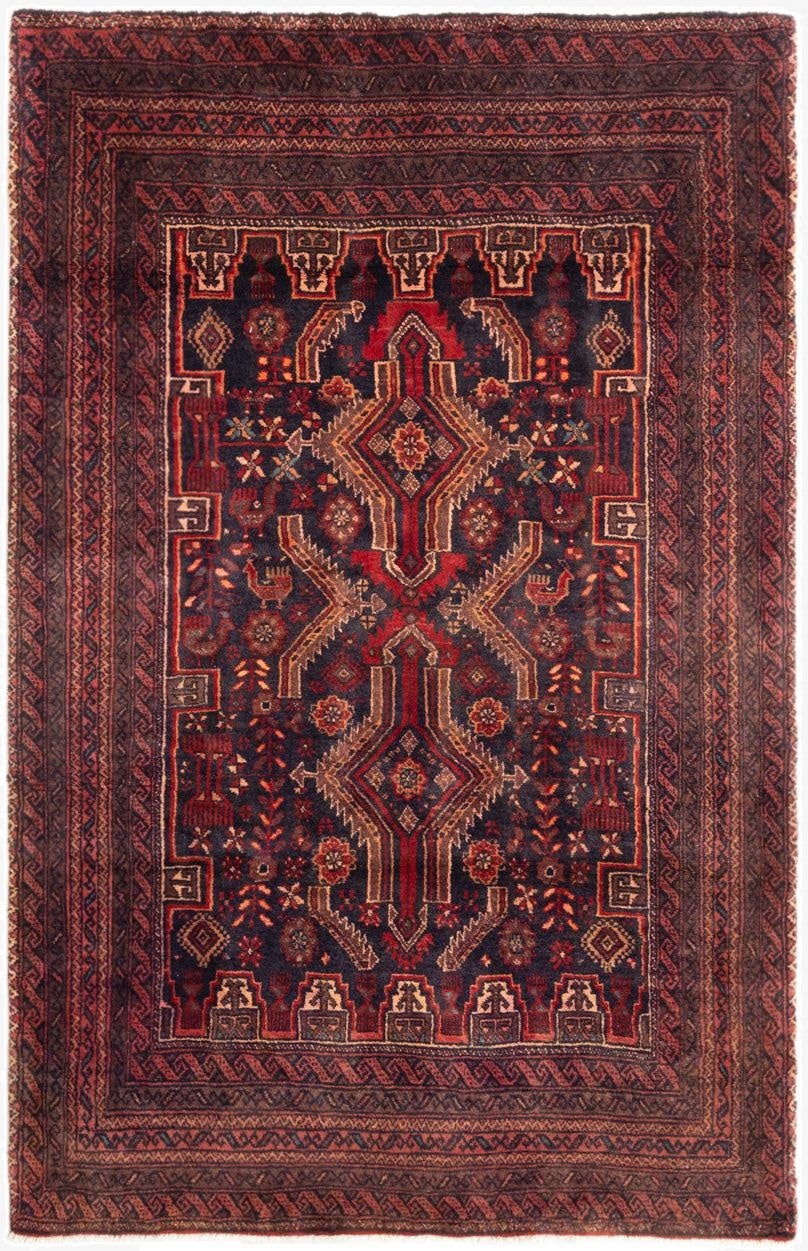  3' 6 x 5' 5 Hamedan Rug