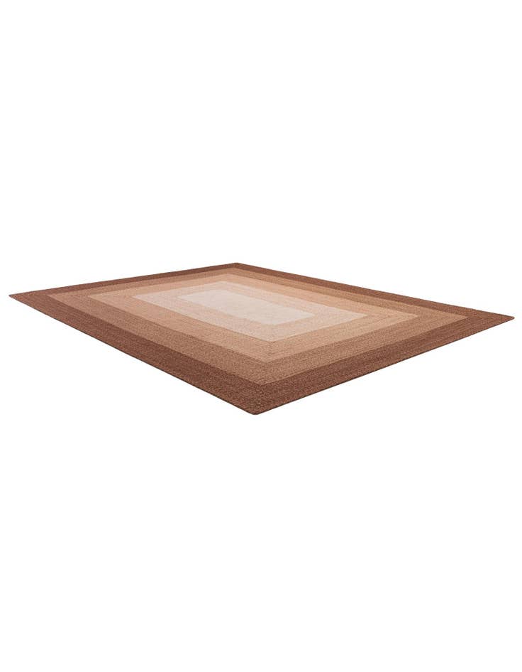 Detail image of  7' 10 x 10'  Hand Hand Braided Wool Rug