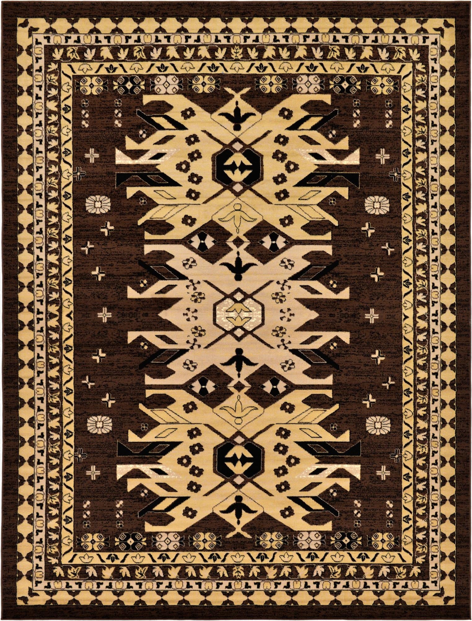  9' x 12' Heris Rug