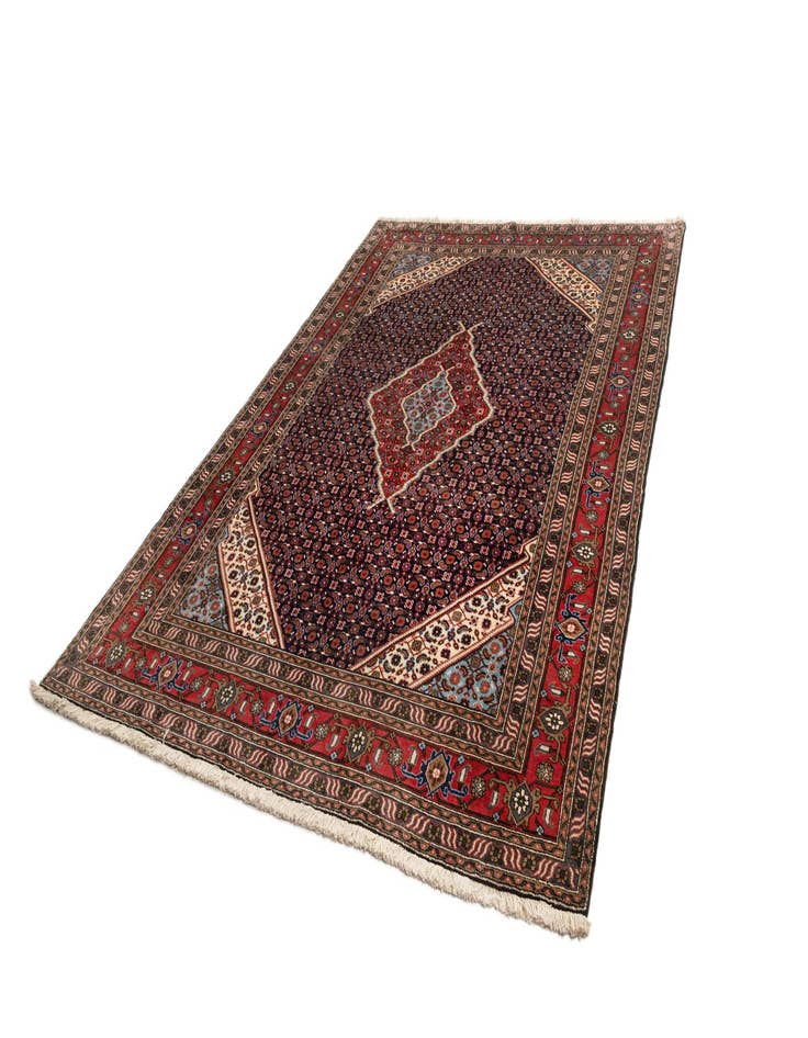 Detail image of  7' 6 x 10' 8 Heriz Wool Rug