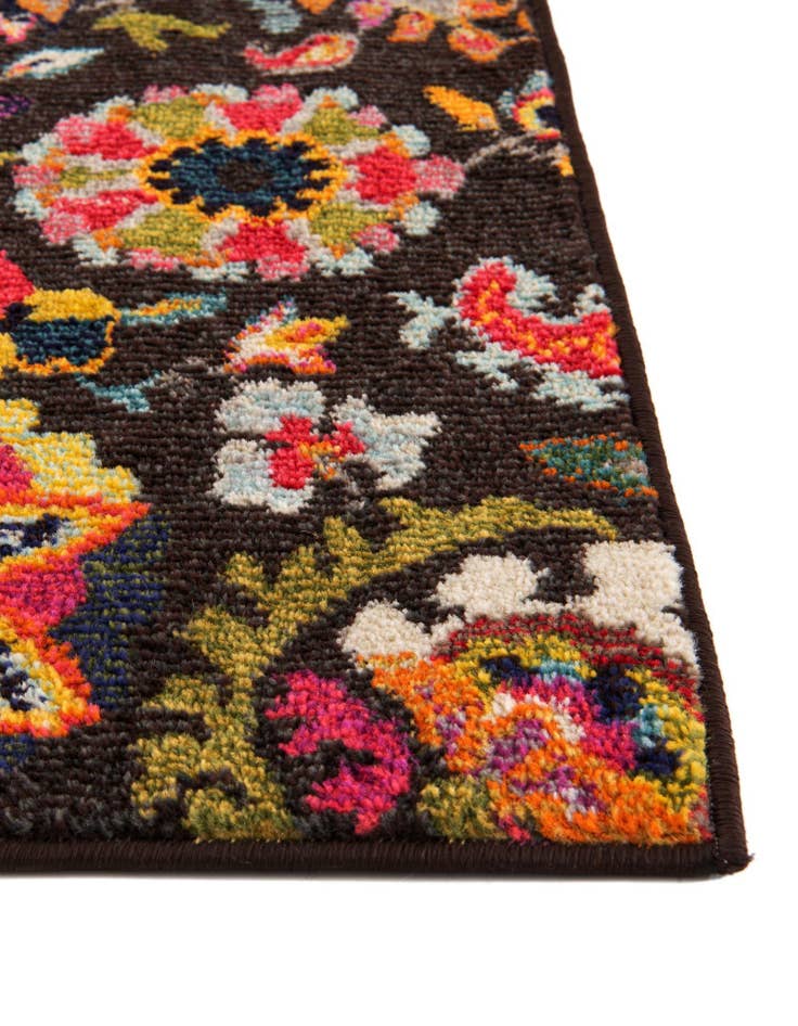 Detail image of  10' 6 x 16' 5  Washable Hyacinth Rug