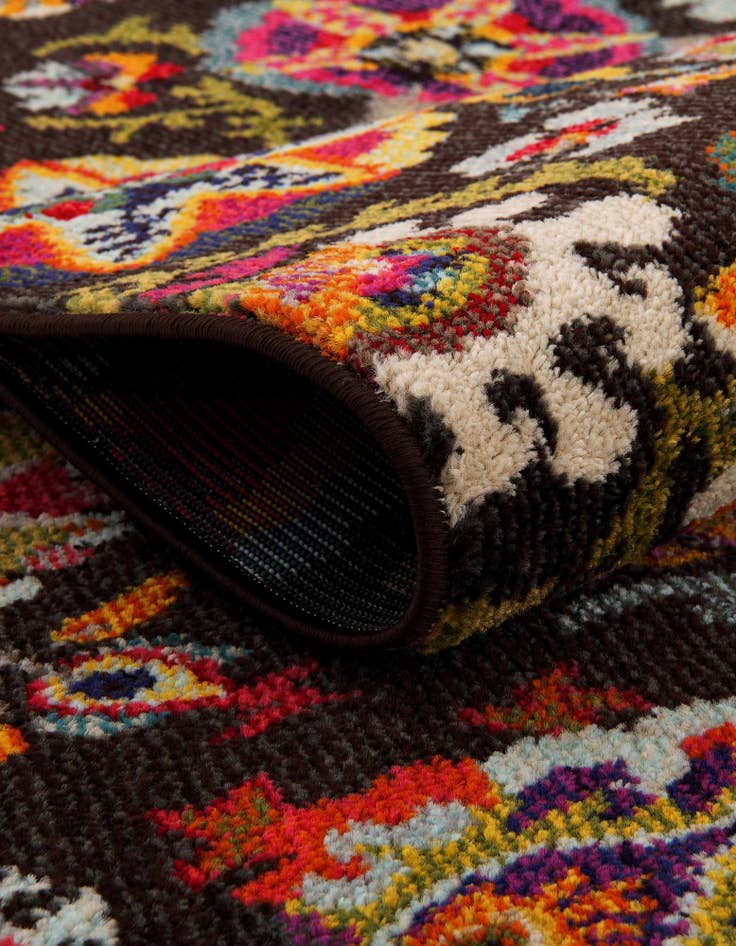 Detail image of  5' x 8'  Washable Hyacinth Rug