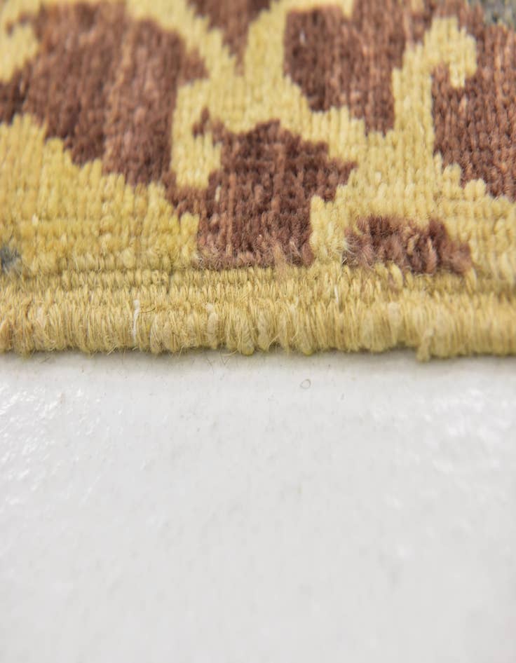Detail image of 5' 8 x 8' 7 Hand Knotted Ikat Rug