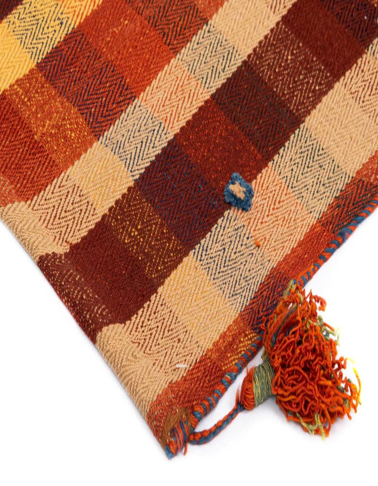 Detail image of  5' 5 x 6' 11 Jajim Wool Rug