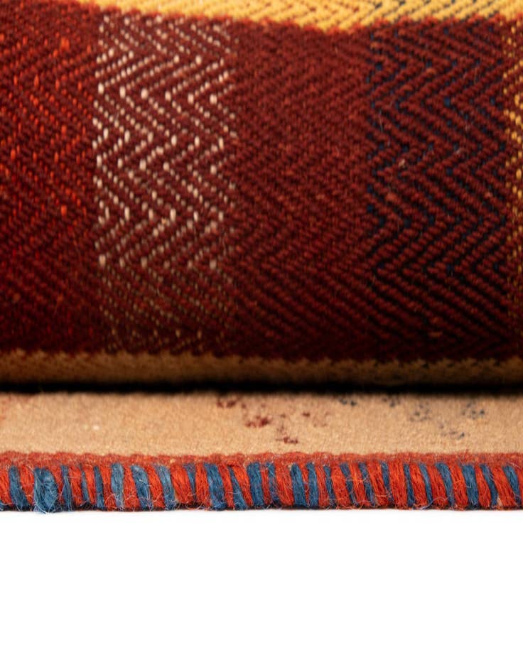 Detail image of  5' 5 x 6' 11 Jajim Wool Rug