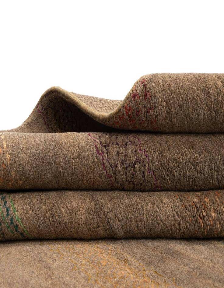 Detail image of  5' 6 x 8' 4 Juma Wool Rug