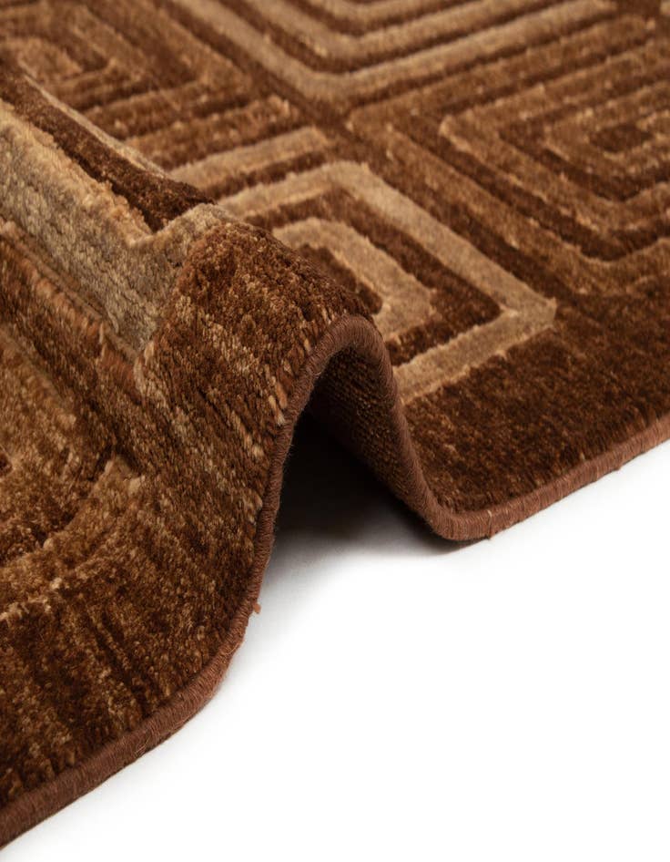 Detail image of  5' 9 x 9' Juma Wool Rug