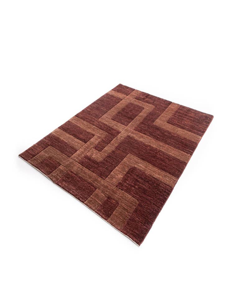 Detail image of  6' 7 x 8' Juma Wool Rug