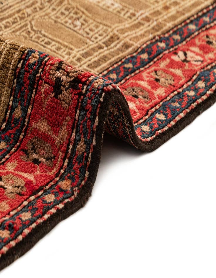 Detail image of  4' 2 x 6' 9 Karabagh Rug