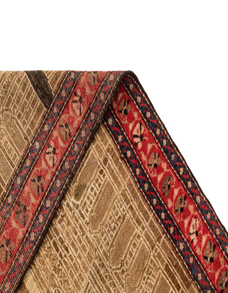 Detail image of  4' 2 x 6' 9 Karabagh Rug