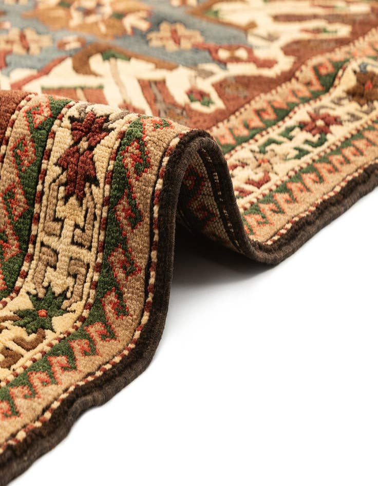 Detail image of  4' 5 x 6' 1  Hand Knotted Kars Wool Rug