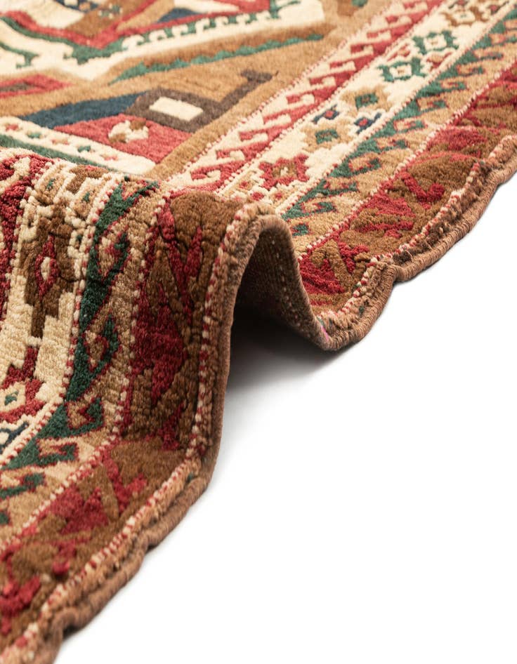 Detail image of  4' 9 x 7' Kars Wool Rug