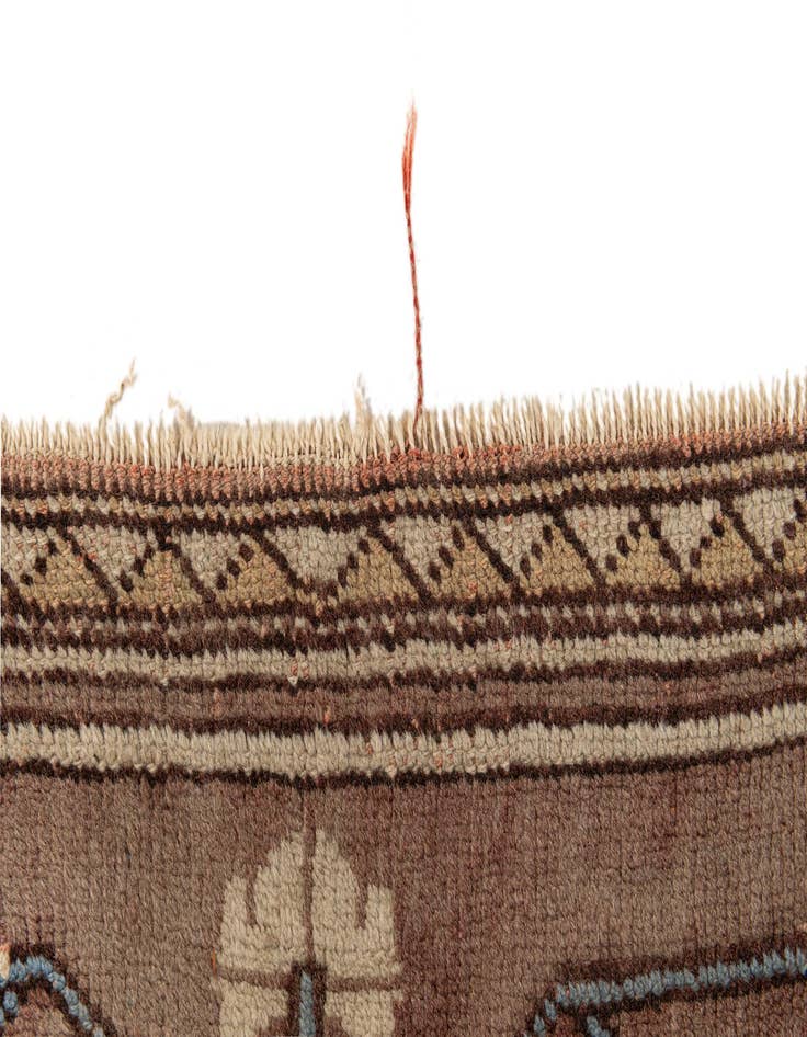 Detail image of  3' 11 x 7' 4  Hand Knotted Kars Wool Rug