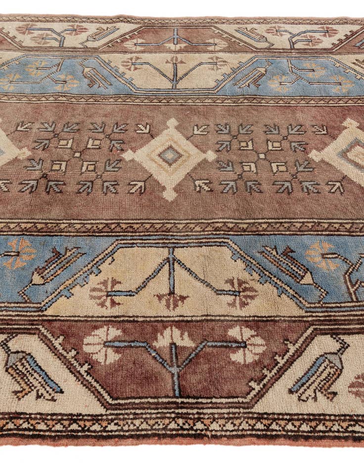 Detail image of  3' 11 x 7' 4  Hand Knotted Kars Wool Rug