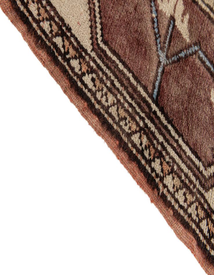 Detail image of  3' 11 x 7' 4  Hand Knotted Kars Wool Rug