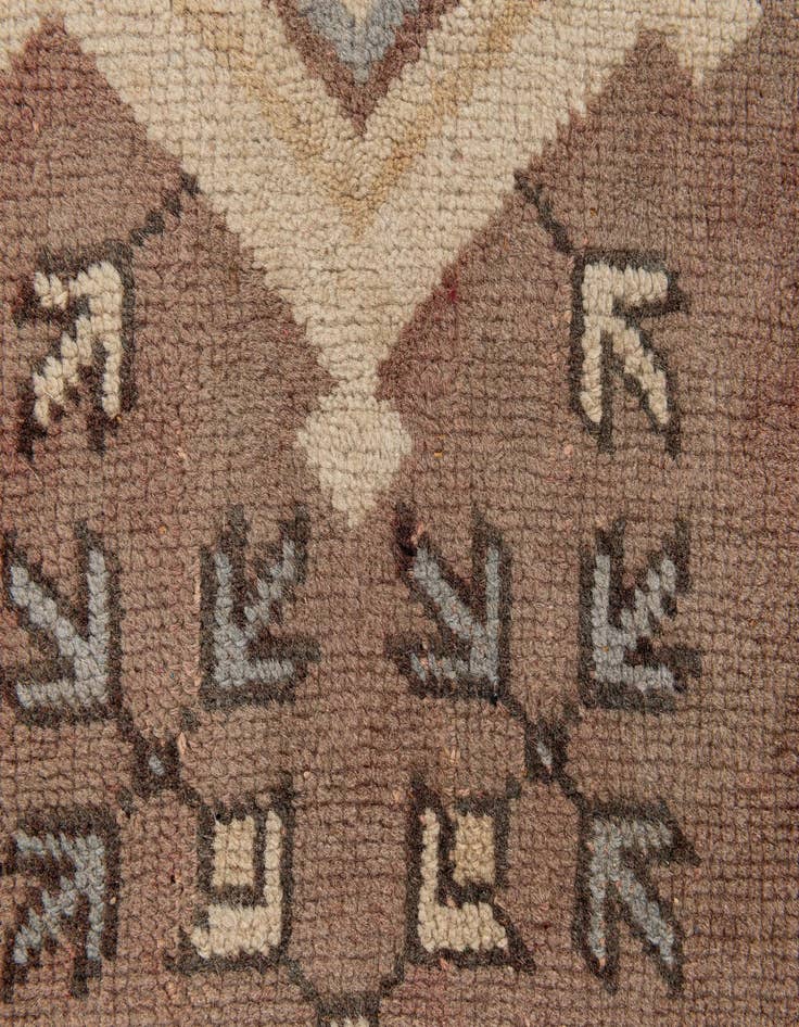 Detail image of  3' 11 x 7' 4  Hand Knotted Kars Wool Rug