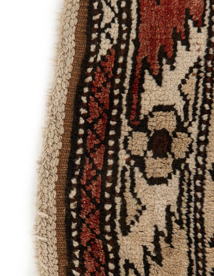 Detail image of  4' 3 x 7' 7  Hand Knotted Kars Wool Rug