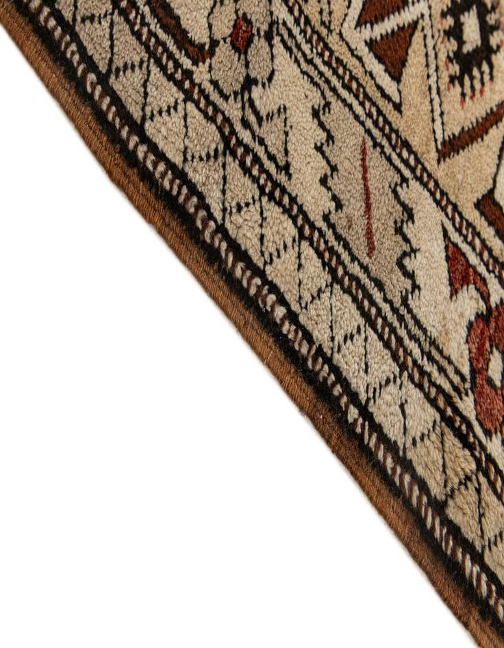 Detail image of  4' 3 x 7' 7  Hand Knotted Kars Wool Rug