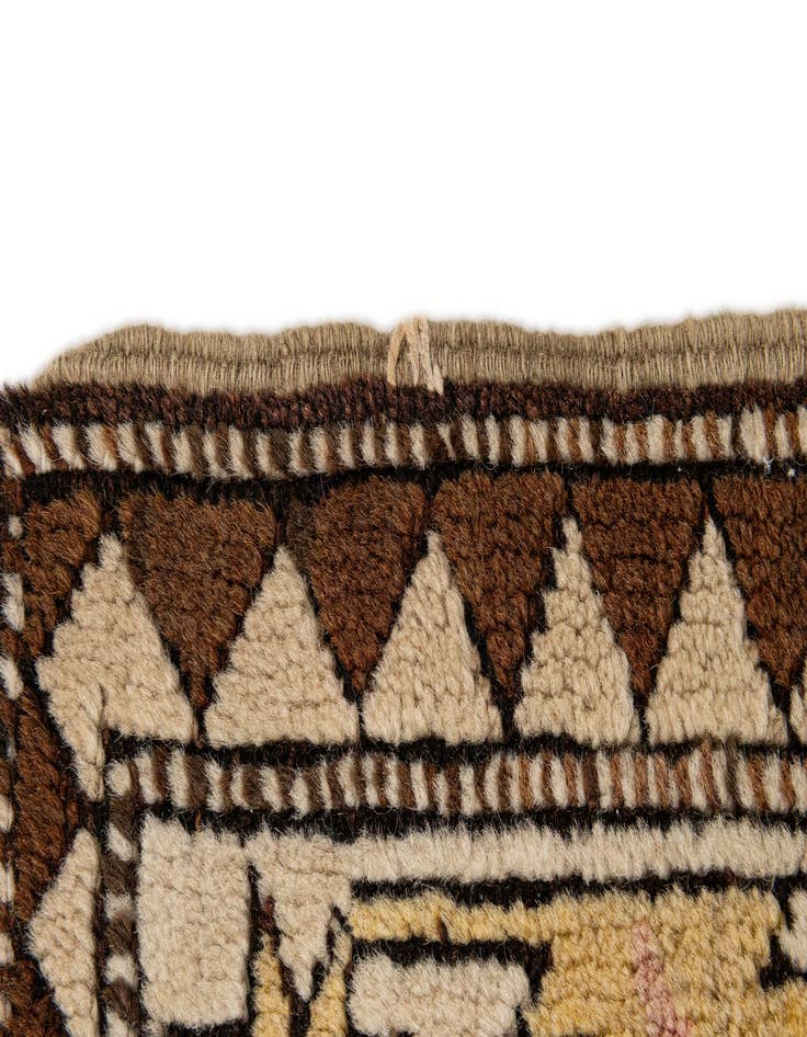 Detail image of  3' 9 x 6' 11  Hand Knotted Kars Wool Rug