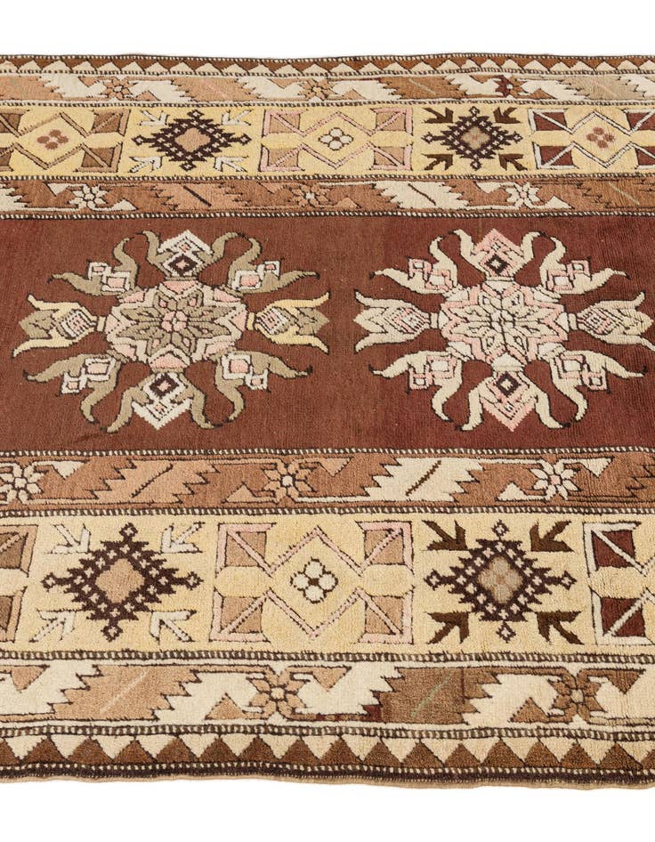 Detail image of  3' 9 x 6' 11  Hand Knotted Kars Wool Rug