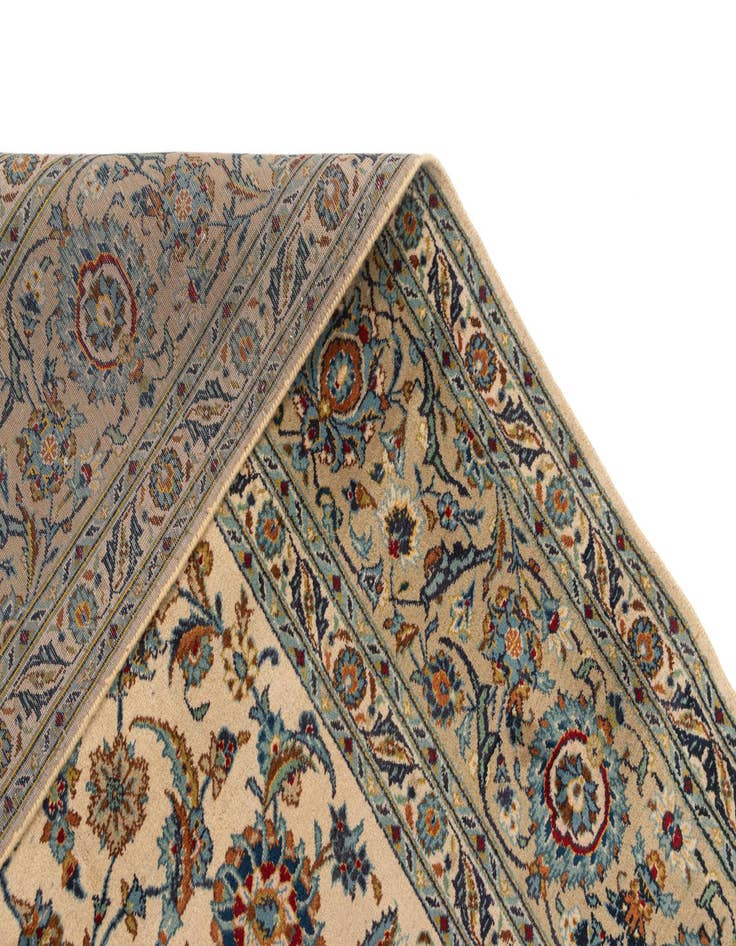 Detail image of  7' 4 x 11' 7 Kashan Wool Rug