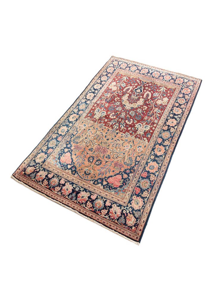 Detail image of  4' 5 x 6' 7 Kashan Wool Rug