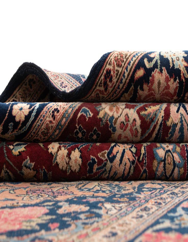 Detail image of  4' 5 x 6' 7 Kashan Wool Rug