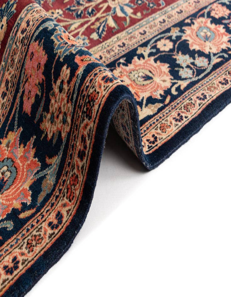 Detail image of  4' 5 x 6' 7 Kashan Wool Rug