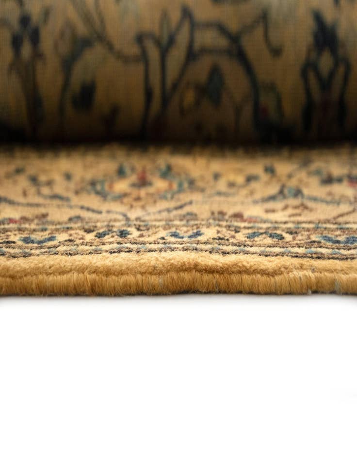 Detail image of  7' 11 x 11' 4  Hand Knotted Kashan Persian Wool Rug