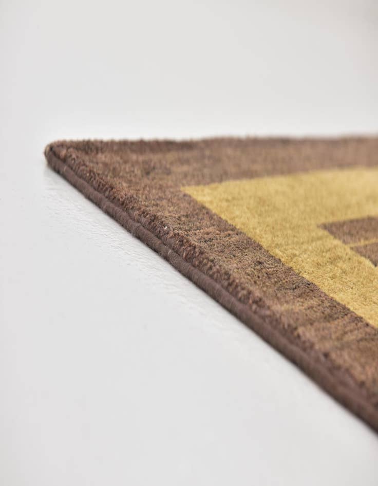 Detail image of  5' 5 x 7' 10  Hand Knotted Kashkuli Gabbeh Wool Rug