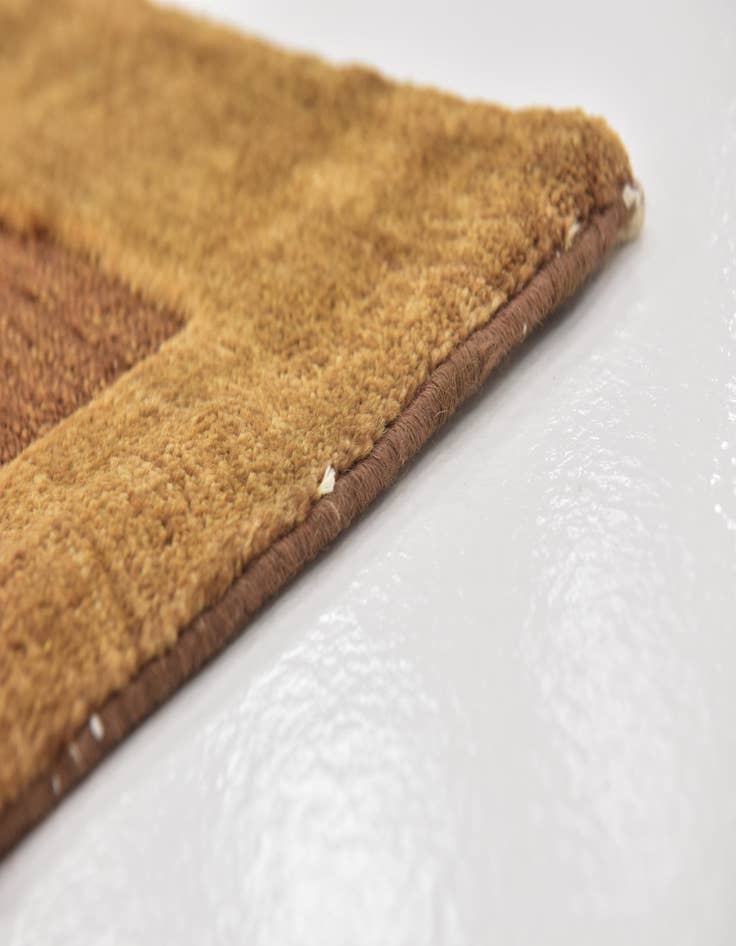 Detail image of  5' 6 x 8'  Hand Knotted Kashkuli Gabbeh Wool Rug