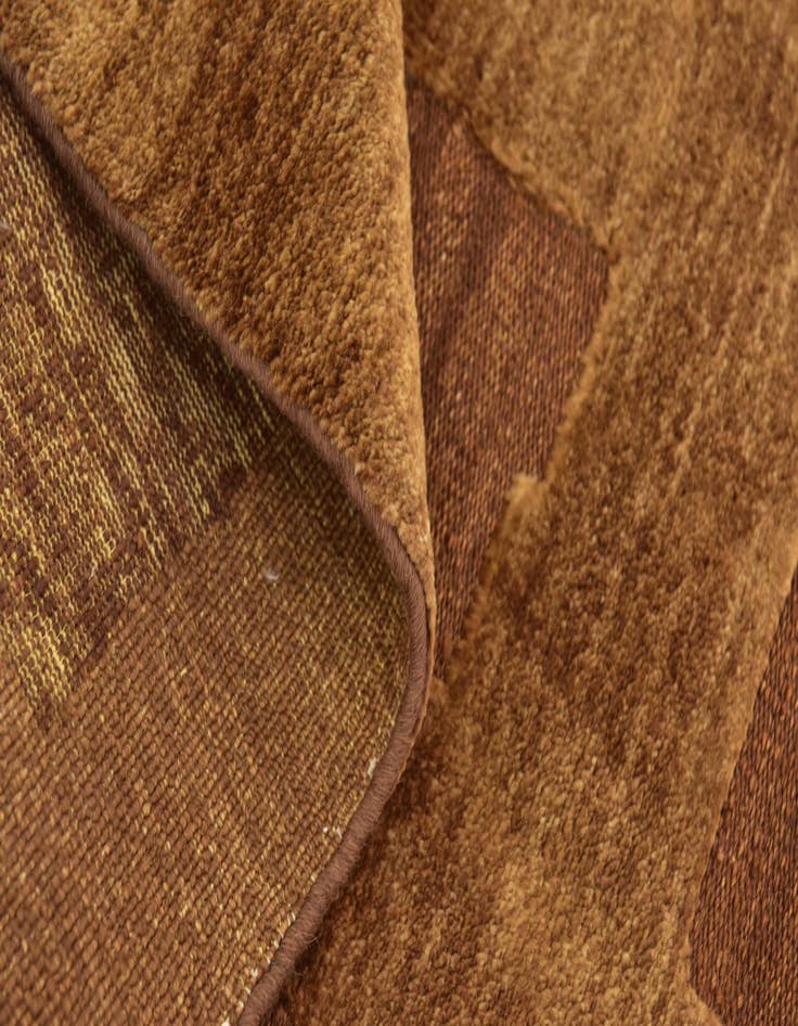 Detail image of  5' 6 x 8'  Hand Knotted Kashkuli Gabbeh Wool Rug