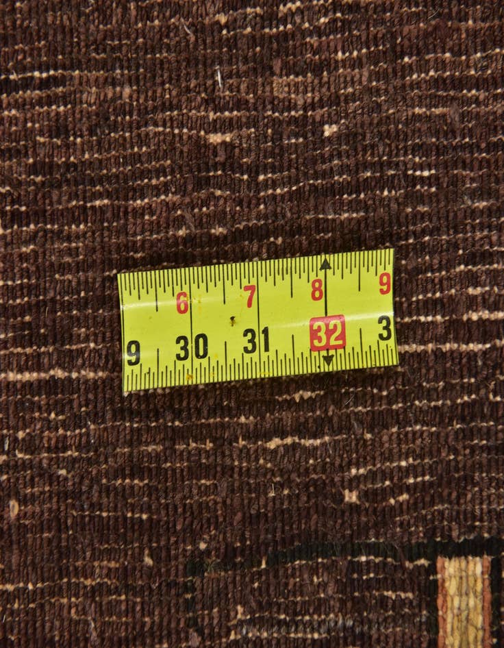 Detail image of  6' 2 x 8' 8  Hand Knotted Kashkuli Gabbeh Wool Rug