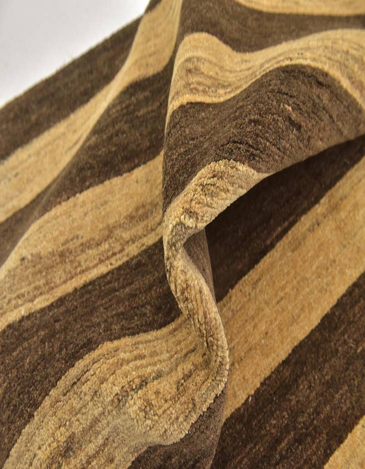 Detail image of  5' 7 x 7' 7  Hand Knotted Kashkuli Gabbeh Wool Rug