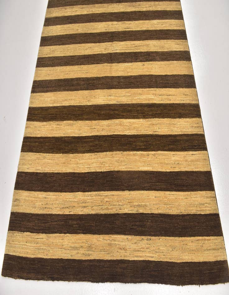 Detail image of  5' 7 x 7' 7  Hand Knotted Kashkuli Gabbeh Wool Rug