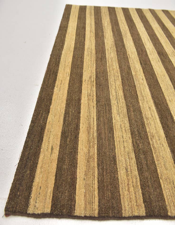 Detail image of  5' 7 x 7' 7  Hand Knotted Kashkuli Gabbeh Wool Rug