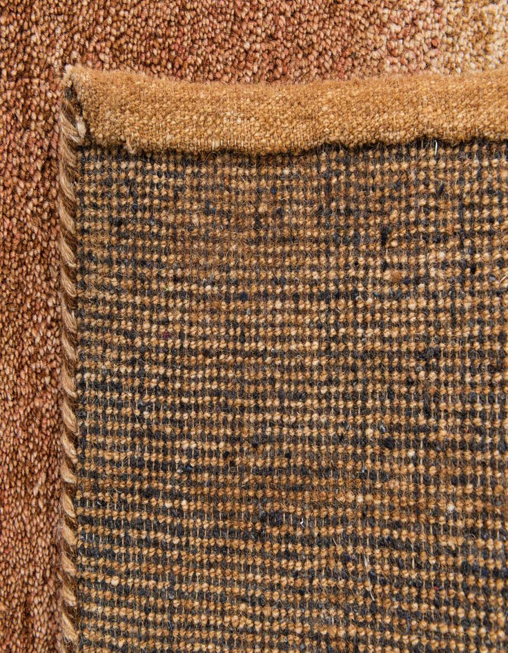Detail image of  4' 8 x 6' 6  Hand Knotted Kashkuli Gabbeh Wool Rug