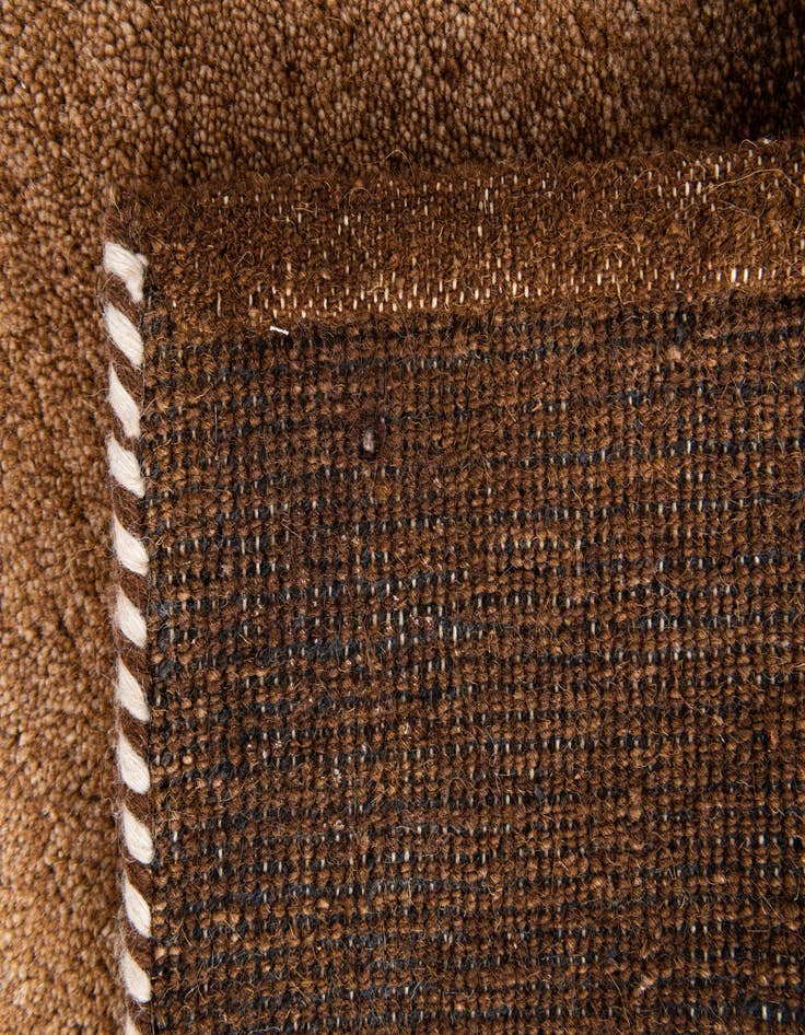 Detail image of  4' 1 x 6'  Hand Knotted Kashkuli Gabbeh Wool Rug