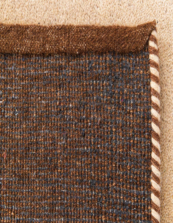 Detail image of  4' x 6'  Hand Knotted Kashkuli Gabbeh Wool Rug