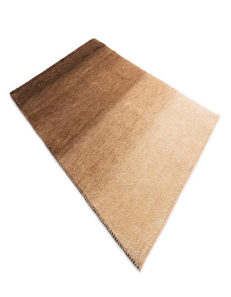 Detail image of  4' 2 x 6'  Hand Knotted Kashkuli Gabbeh Wool Rug