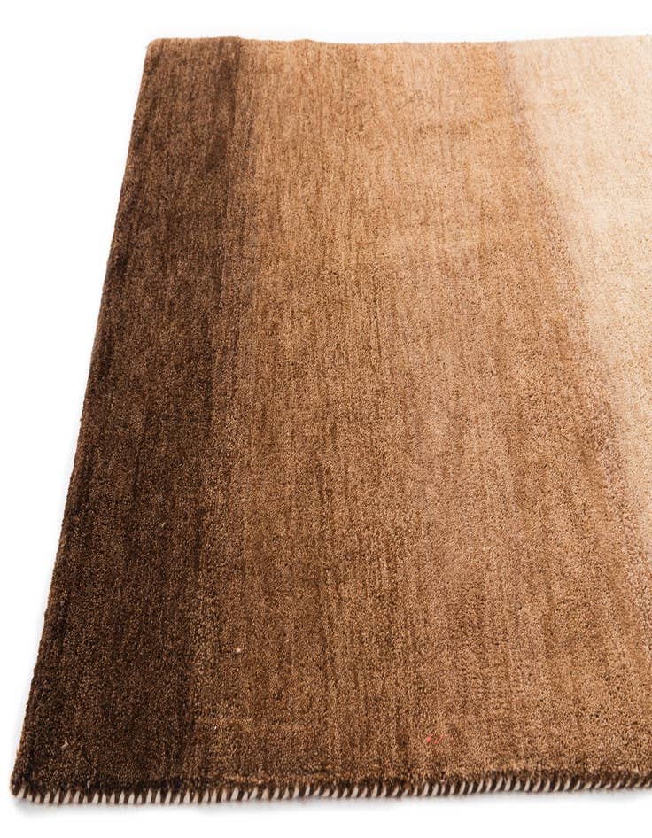 Detail image of  4' 2 x 6'  Hand Knotted Kashkuli Gabbeh Wool Rug