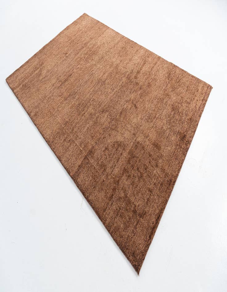 Detail image of  6' 6 x 9' 10  Hand Knotted Kashkuli Gabbeh Wool Rug