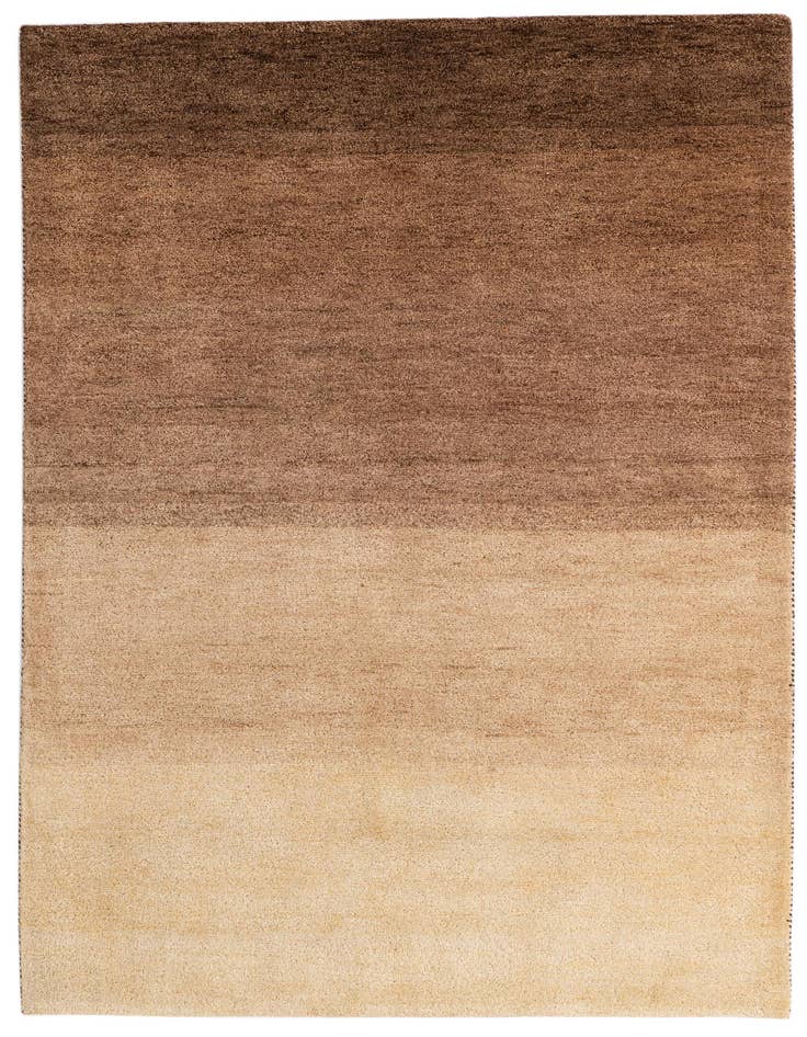 Detail image of  4' 10 x 6' 7  Hand Knotted Kashkuli Gabbeh Wool Rug