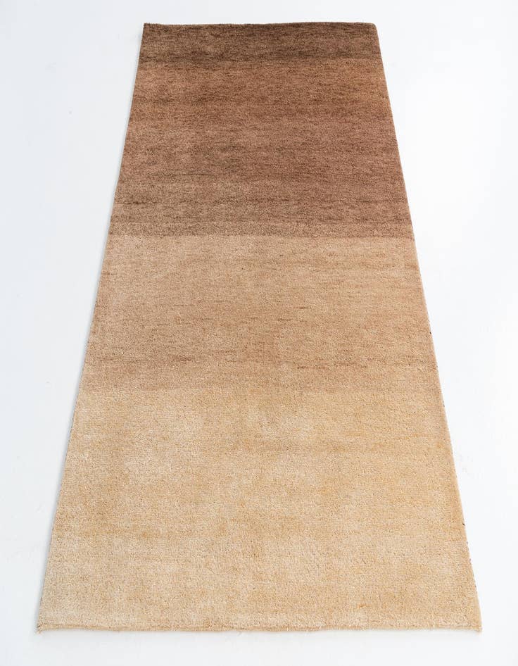 Detail image of  4' 10 x 6' 7  Hand Knotted Kashkuli Gabbeh Wool Rug