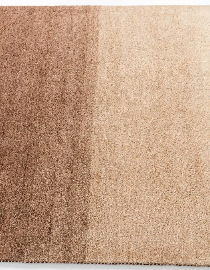 Detail image of  4' 10 x 6' 7  Hand Knotted Kashkuli Gabbeh Wool Rug