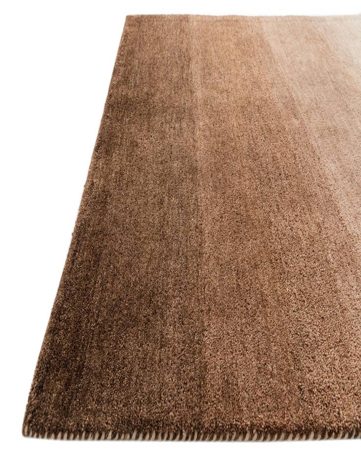 Detail image of  4' 10 x 6' 7  Hand Knotted Kashkuli Gabbeh Wool Rug