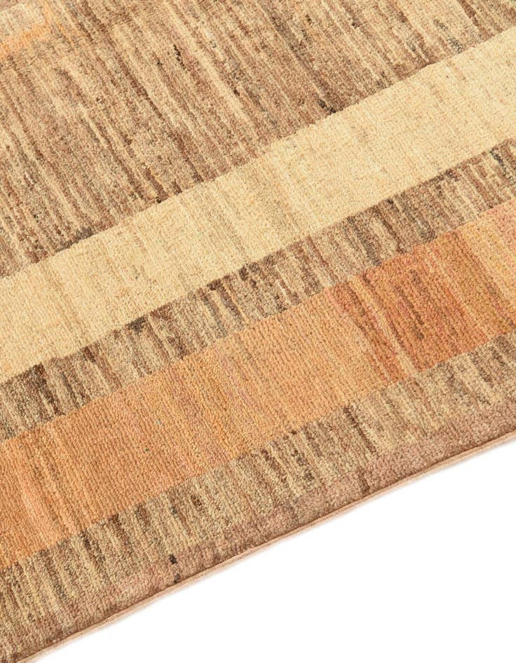 Detail image of  3' 9 x 5' 10  Hand Knotted Kashkuli Gabbeh Wool Rug